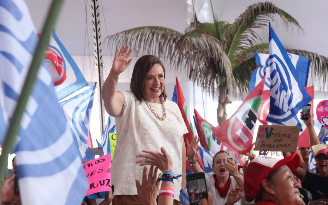 Xóchitl Gálvez Ruiz en Boca del Río, Veracruz