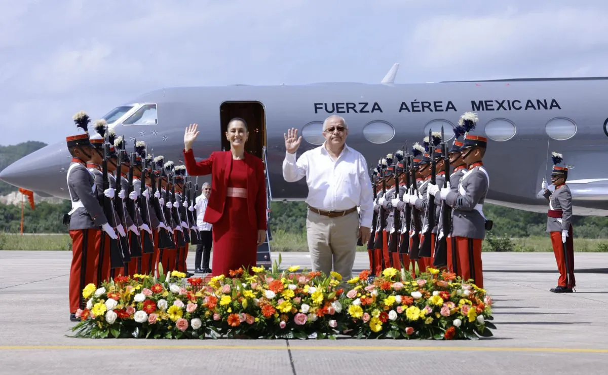 recibimiento-de-claudia-sheinbaum-en-guatemala