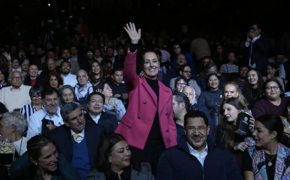 Claudia Sheinbaum estrena su documental en el Teatro Metropólitan